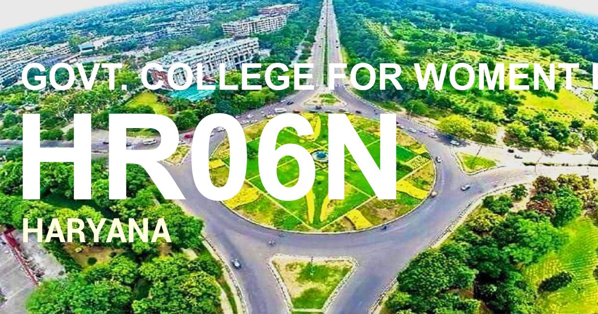 HR06N || GOVT. COLLEGE FOR WOMENT RATIA